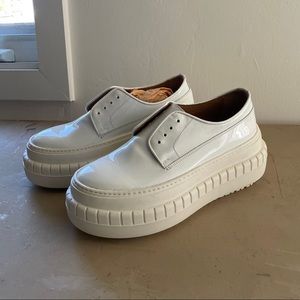 Acne | Shoes | Acne Studios Sacha Platform Hover Patent Lace Up | Poshmark